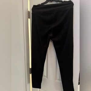 Calvin Klein CK Black Velvet-like Leggings
